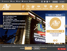Tablet Screenshot of casinolehavre.com